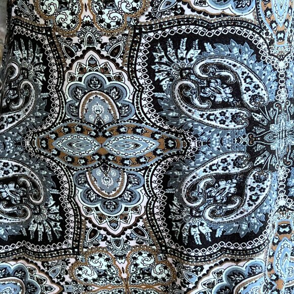 American Eagle Outfitters AEO Soft & Sexy, Dress, Cut-outs, Black Pink Paisley S - Picture 5 of 12